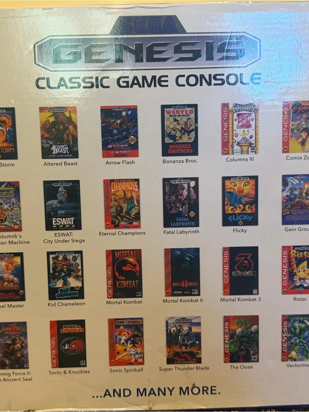 Sega Genesis Classic Game Console